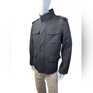 Retreat Wool Blend Military-Inspired Field Jacket | Men's L/XL